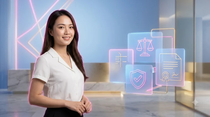 Biểu tượng minh họa các điều khoản cơ bản về tài khoản, giao dịch và quyền riêng tư