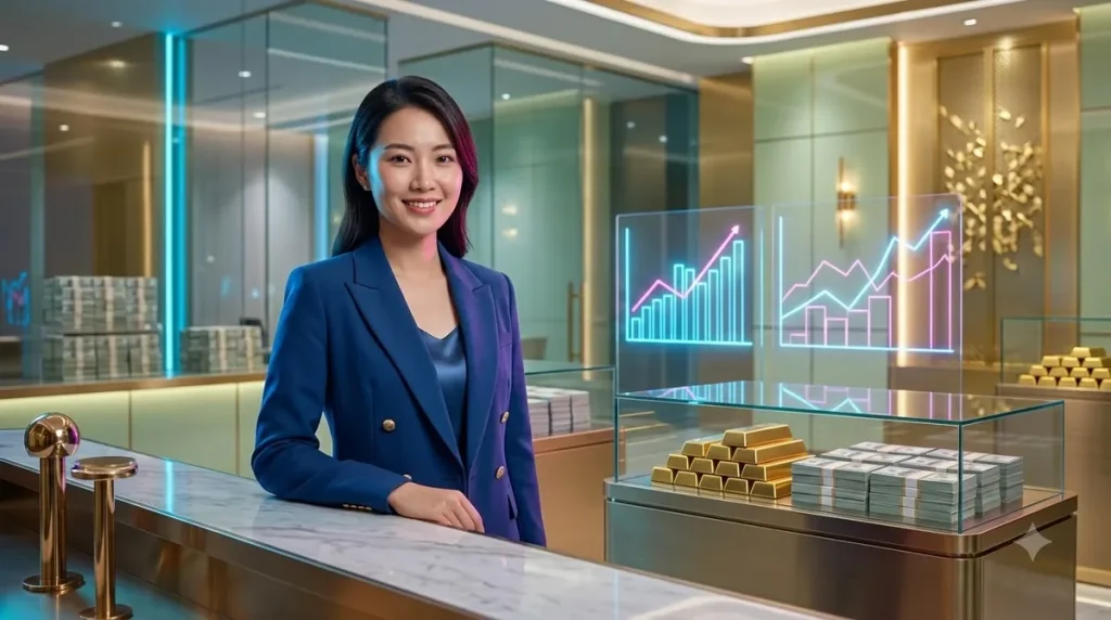 Người chơi thư giãn trong không gian casino tiện nghi và hiện đại