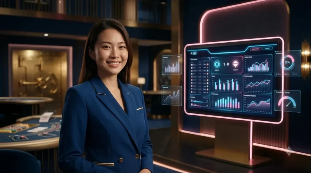 Người cầm khiên thể hiện sự thận trọng trong quá trình cá cược