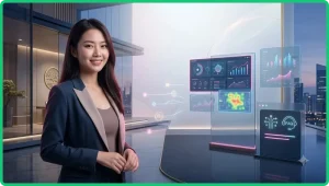 Minh họa kèo châu Á ALO789 với bảng tỷ lệ chấp trên thiết bị kỹ thuật số