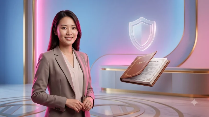 Minh họa người dùng cần đọc kỹ điều khoản sử dụng trên thiết bị kỹ thuật số