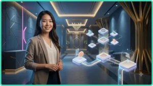 Minh họa nguyên nhân lỗi rồng hổ ALO789 với điện thoại hiện cảnh báo kết nối
